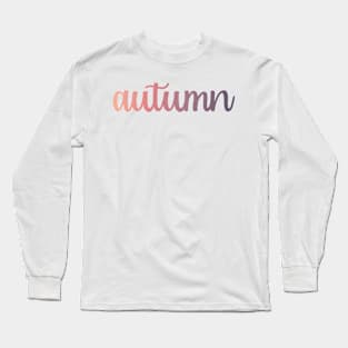 autumn Long Sleeve T-Shirt